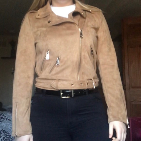 🔴SOLD🔴 Suede Moto Jacket - Picture 8 of 8